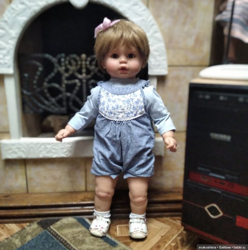 Переделка большой турецкой куклы