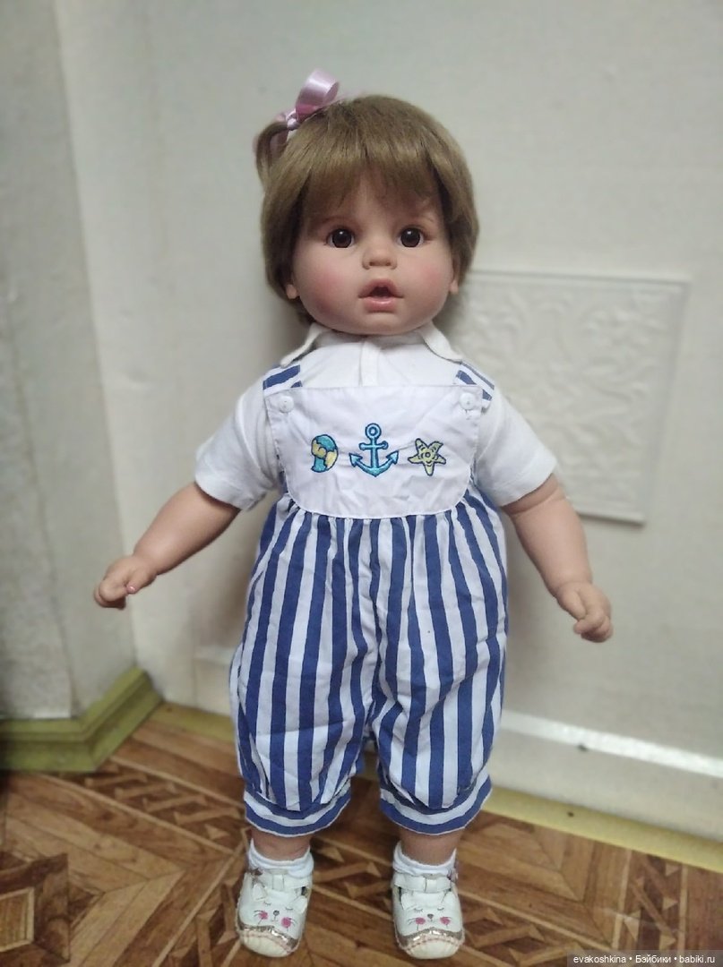 Переделка большой турецкой куклы