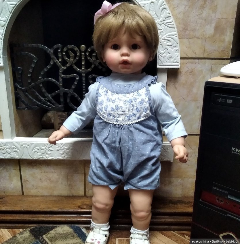 Переделка большой турецкой куклы (фото 6)