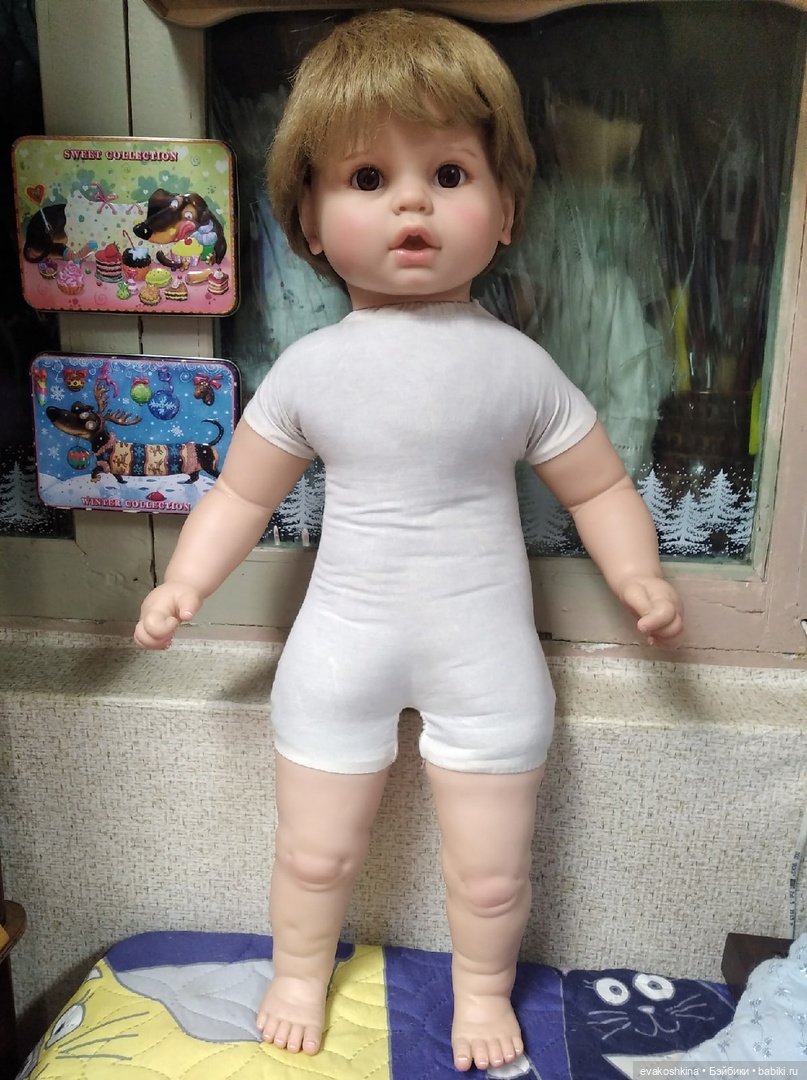 Переделка большой турецкой куклы