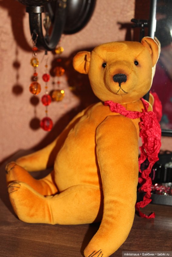 Цвет настроения - желтый — Авторские мишки Тедди и друзья: фото