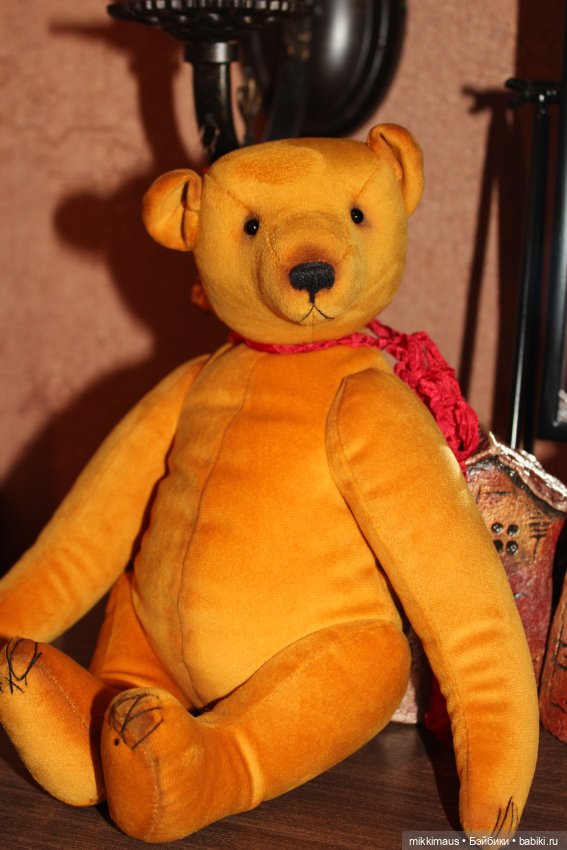 Цвет настроения - желтый — Авторские мишки Тедди и друзья: фото (фото 4)