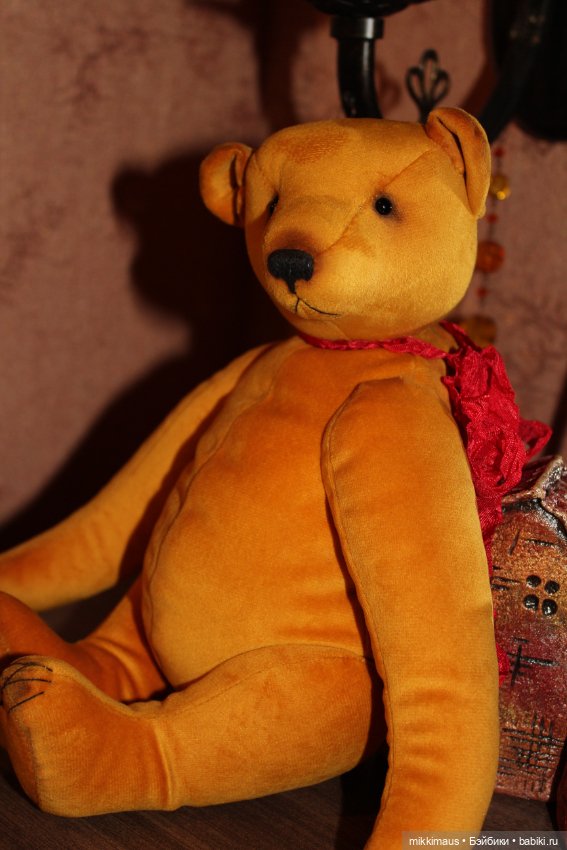 Цвет настроения - желтый — Авторские мишки Тедди и друзья: фото (фото 5)