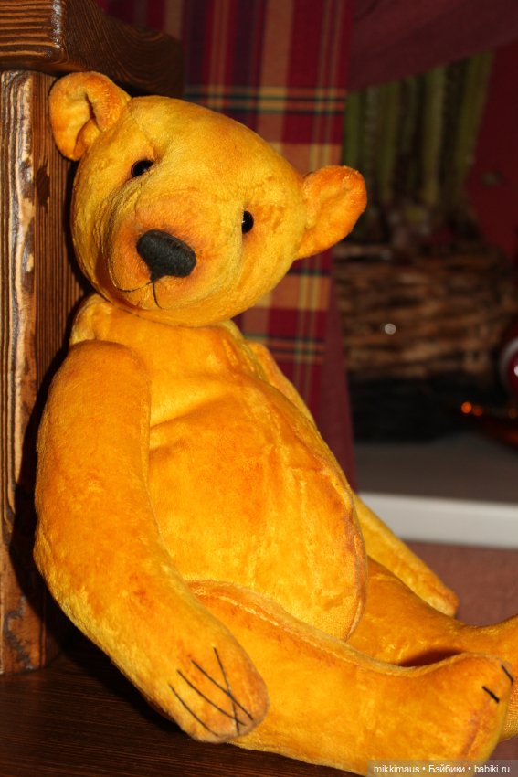 Цвет настроения - желтый — Авторские мишки Тедди и друзья: фото