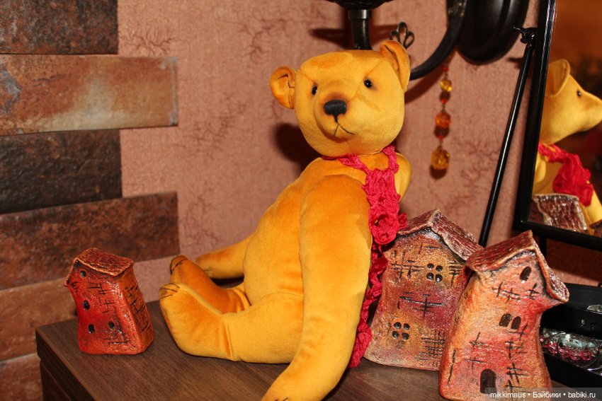 Цвет настроения - желтый — Авторские мишки Тедди и друзья: фото (фото 6)