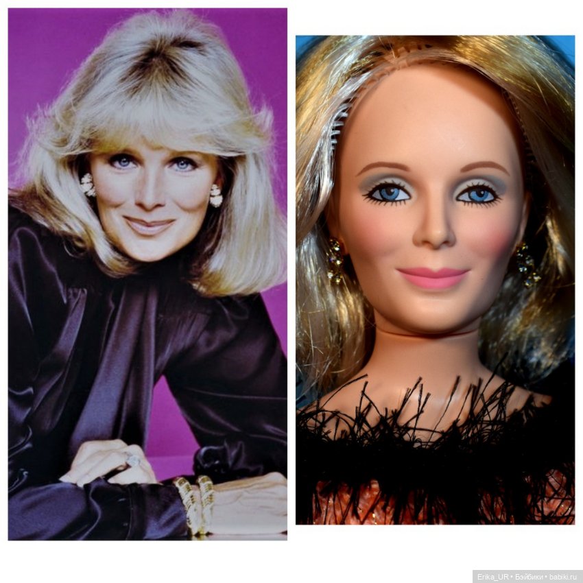 Перепись КуклоНаселения. Кристл, Krystle-Carrington, Series-DYNASTY, 19”-World-Doll, 1985-vintage-doll