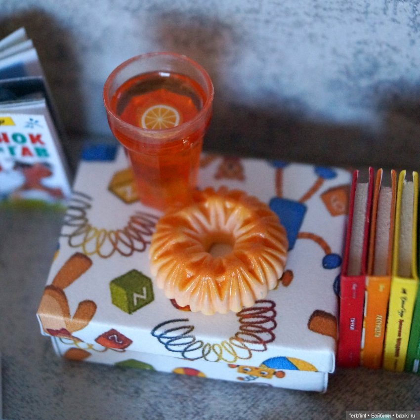 Проба "мини пера" — Кукольная миниатюра своими руками: еда (фото 5)