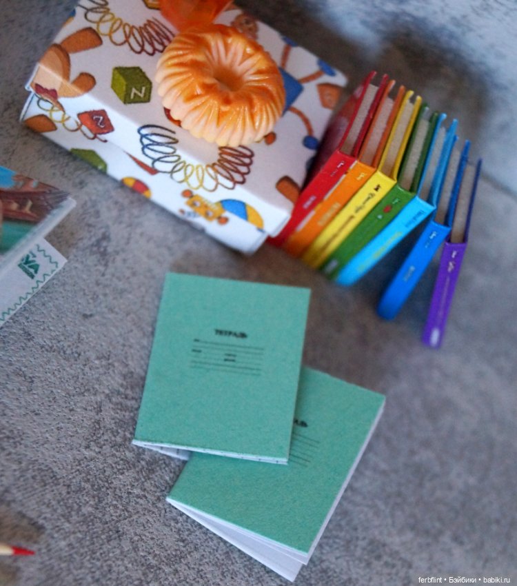 Проба "мини пера" — Кукольная миниатюра своими руками: еда (фото 3)