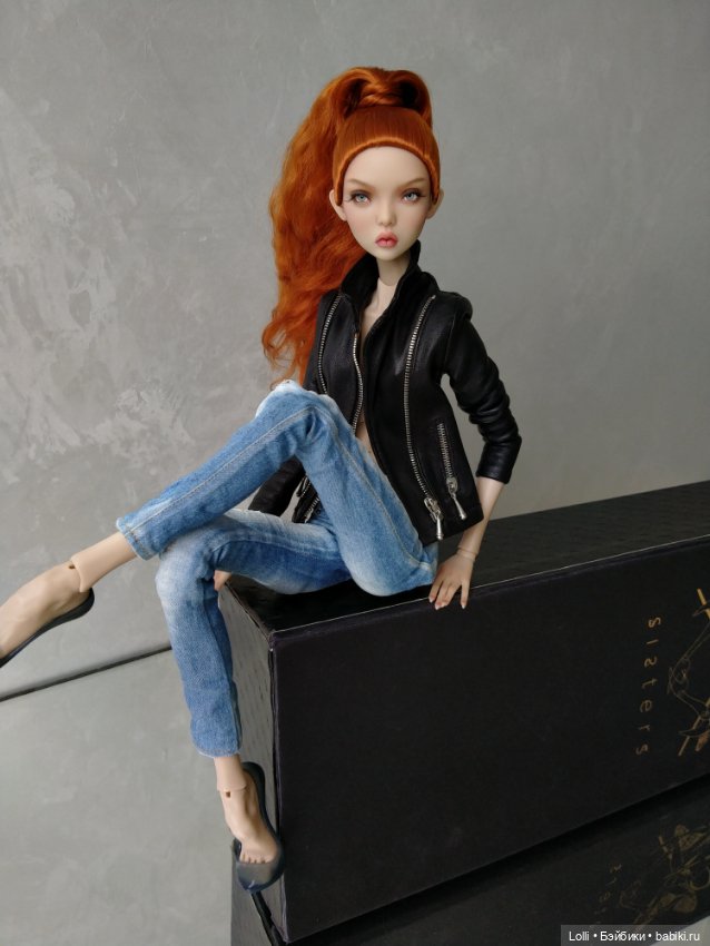 Моя первая авторская БЖД кукла сестер Поповых