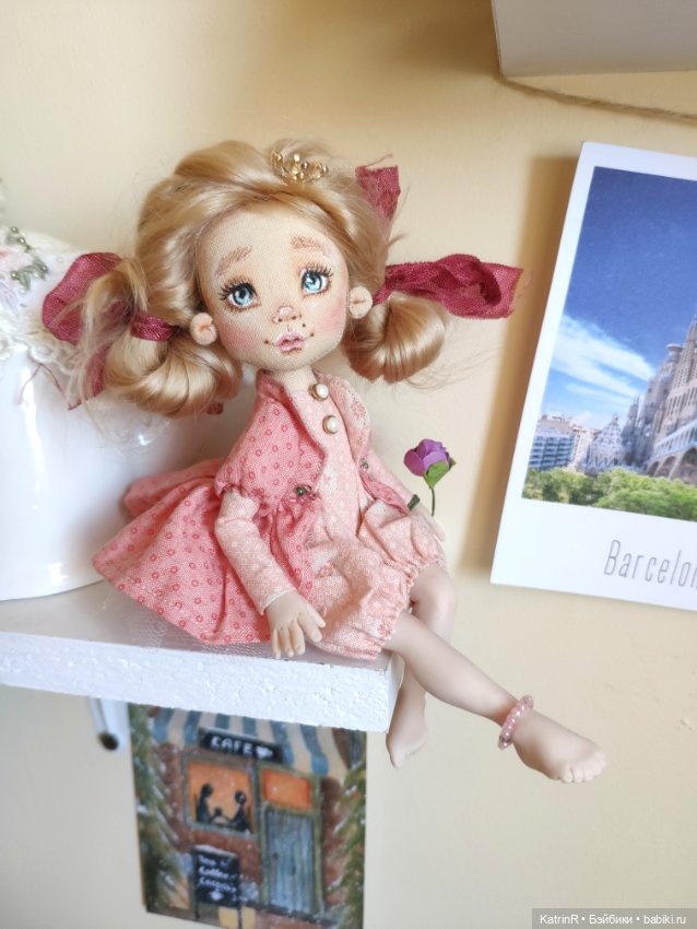 Принсесса👑 — Авторские текстильные куклы: Вальдорфские (фото 7)