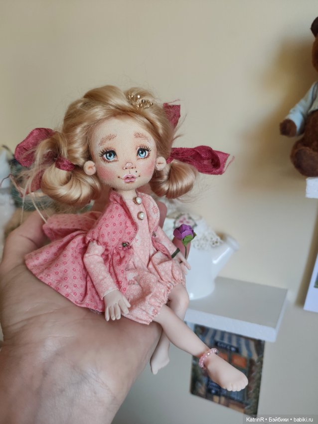 Принсесса👑 — Авторские текстильные куклы: Вальдорфские (фото 9)