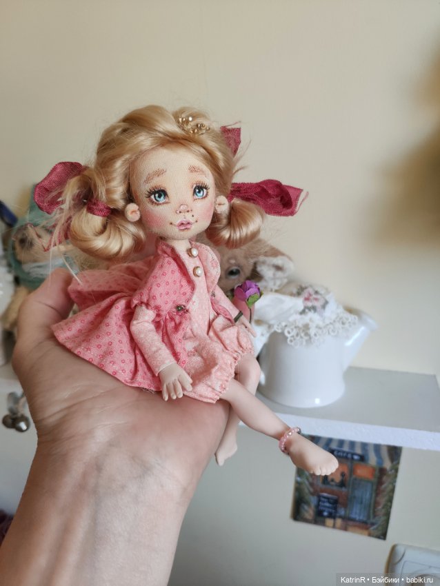 Принсесса👑 — Авторские текстильные куклы: Вальдорфские (фото 8)