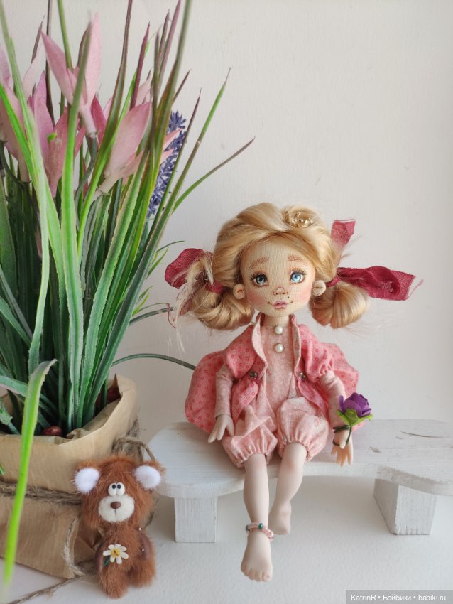 Принсесса👑 — Авторские текстильные куклы: Вальдорфские