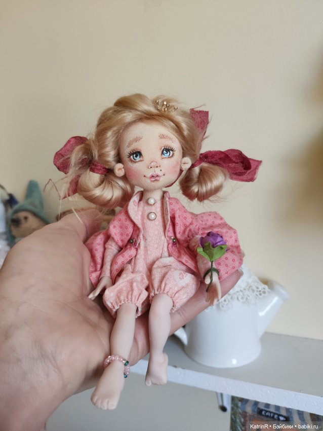 Принсесса👑 — Авторские текстильные куклы: Вальдорфские (фото 10)
