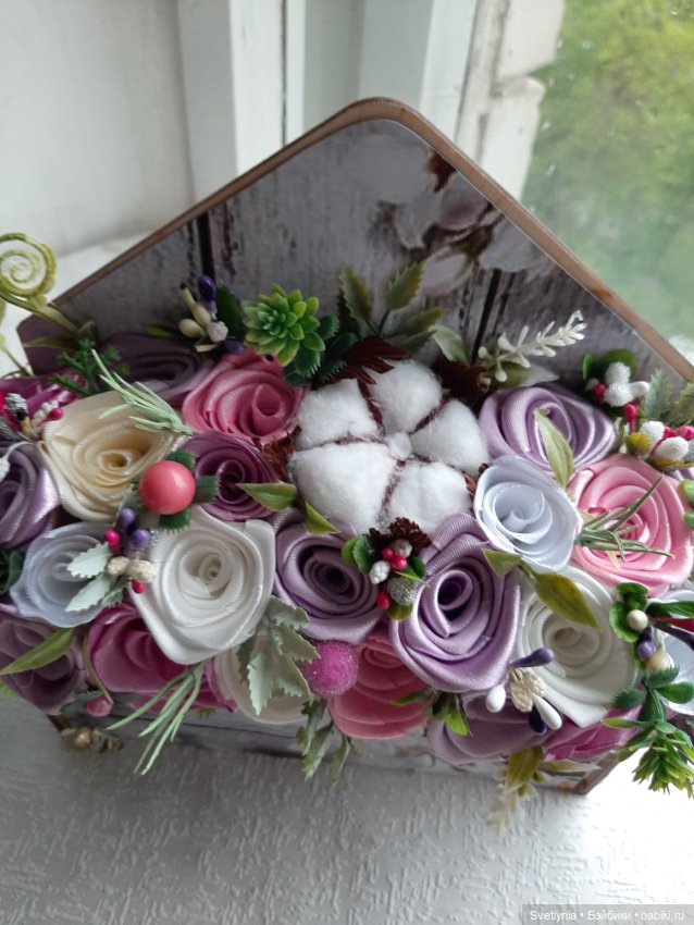 Сиреневая интрига — Авторские игрушки из разных материалов: синельная проволока (фото 3)