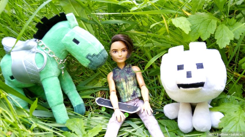 Майнкрафт, мягкие игрушки и Хантер от ЭАХ