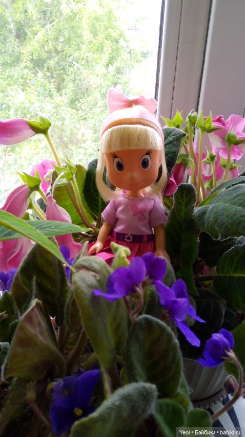 Куколка от Карапуз Клео по мультсериалу "Клео и Кукин"