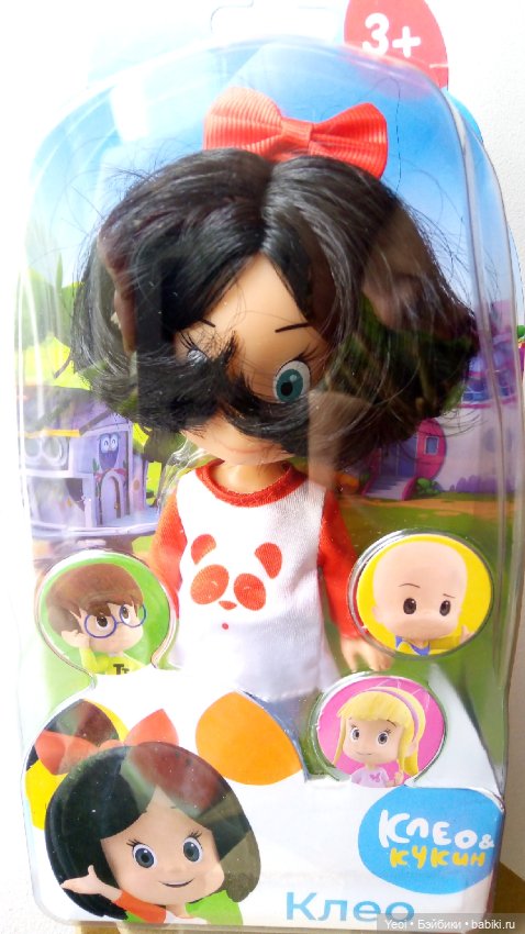 Куколка от Карапуз Клео по мультсериалу "Клео и Кукин"