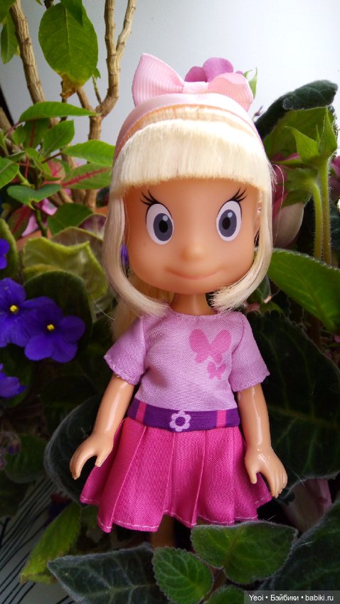 Куколка от Карапуз Клео по мультсериалу "Клео и Кукин"