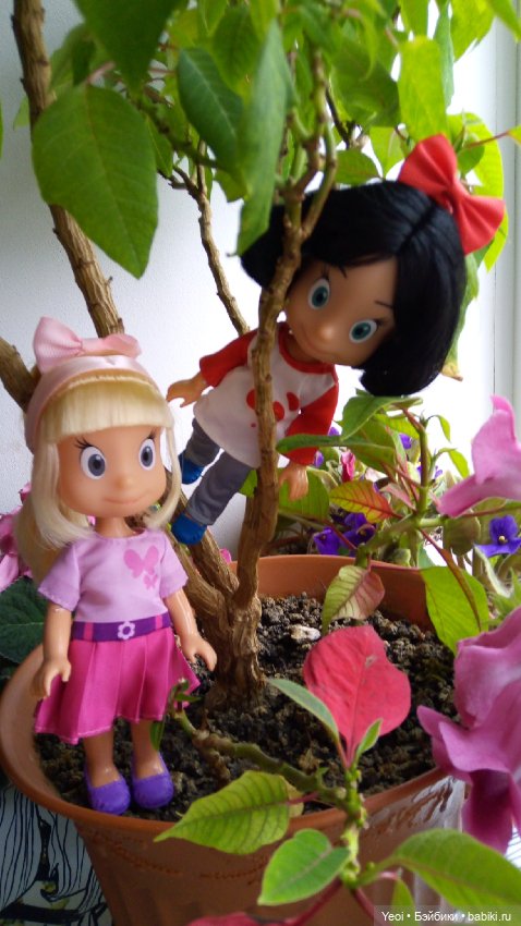 Куколка от Карапуз Клео по мультсериалу "Клео и Кукин"