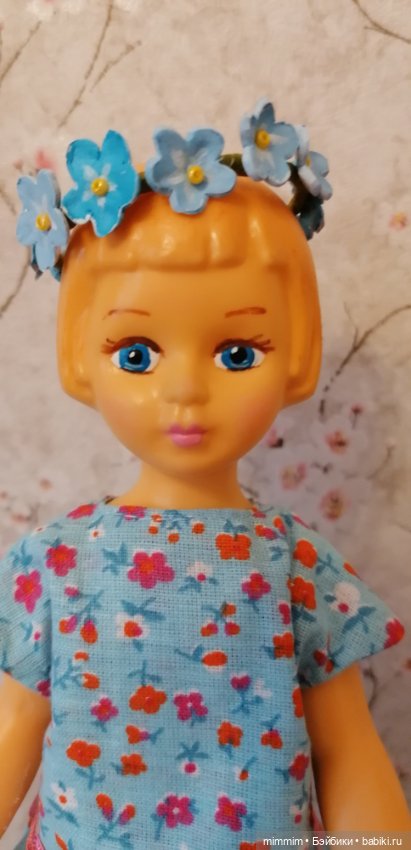 Нежная девочка - Незабудка