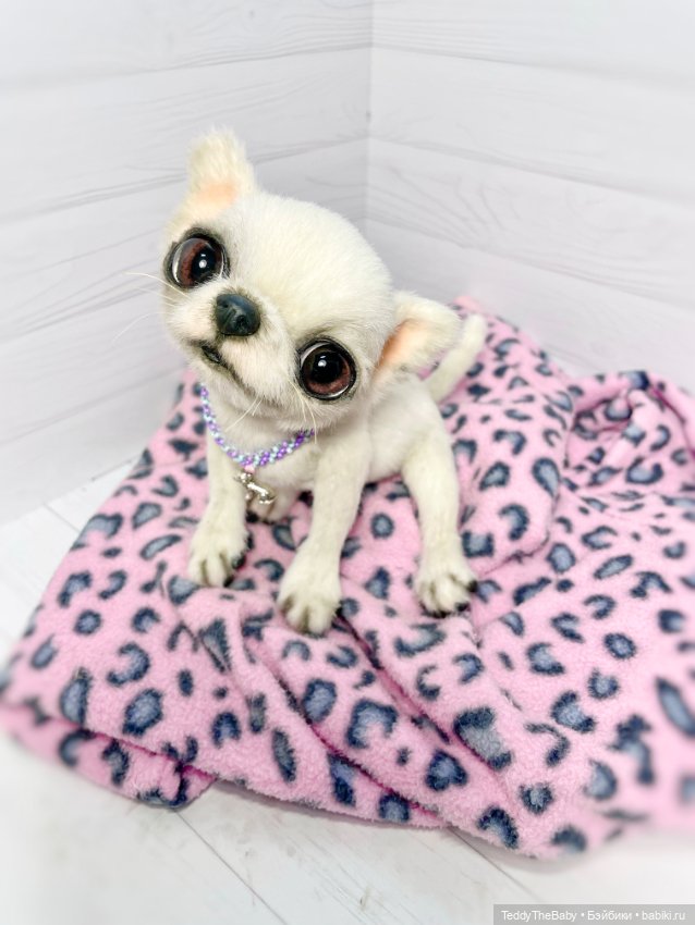 Снежа 🐾17 см щенок тедди — Реалистичные игрушки и звери (Натюр): собаки