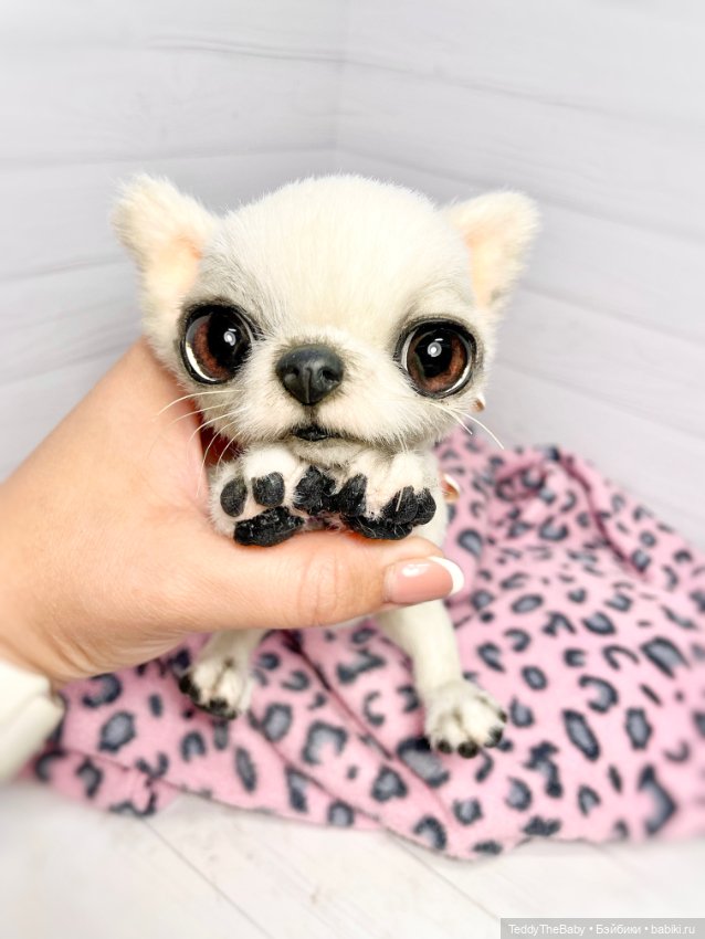 Снежа 🐾17 см щенок тедди — Реалистичные игрушки и звери (Натюр): собаки