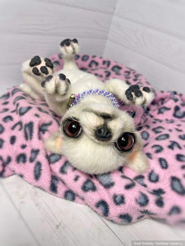 Снежа 🐾17 см щенок тедди — Реалистичные игрушки и звери (Натюр): собаки