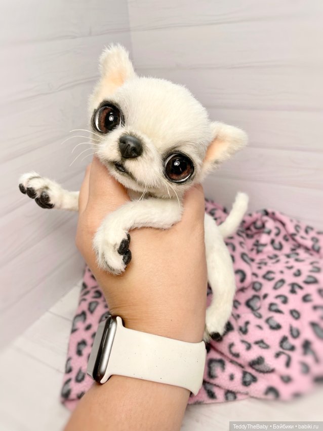 Снежа 🐾17 см щенок тедди — Реалистичные игрушки и звери (Натюр): собаки