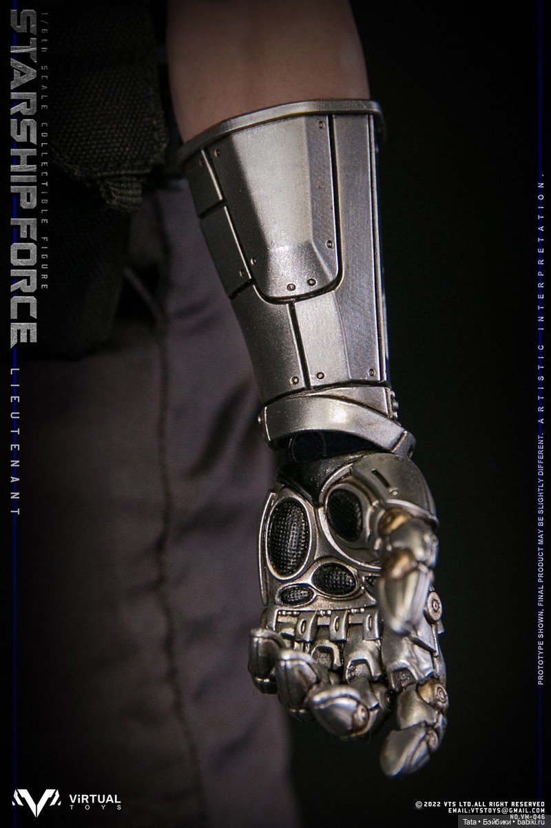 VTS Toys - Джин Расчек в масштабе 1/6 по мотивам фильма «Звёздный десант» (фото 4)