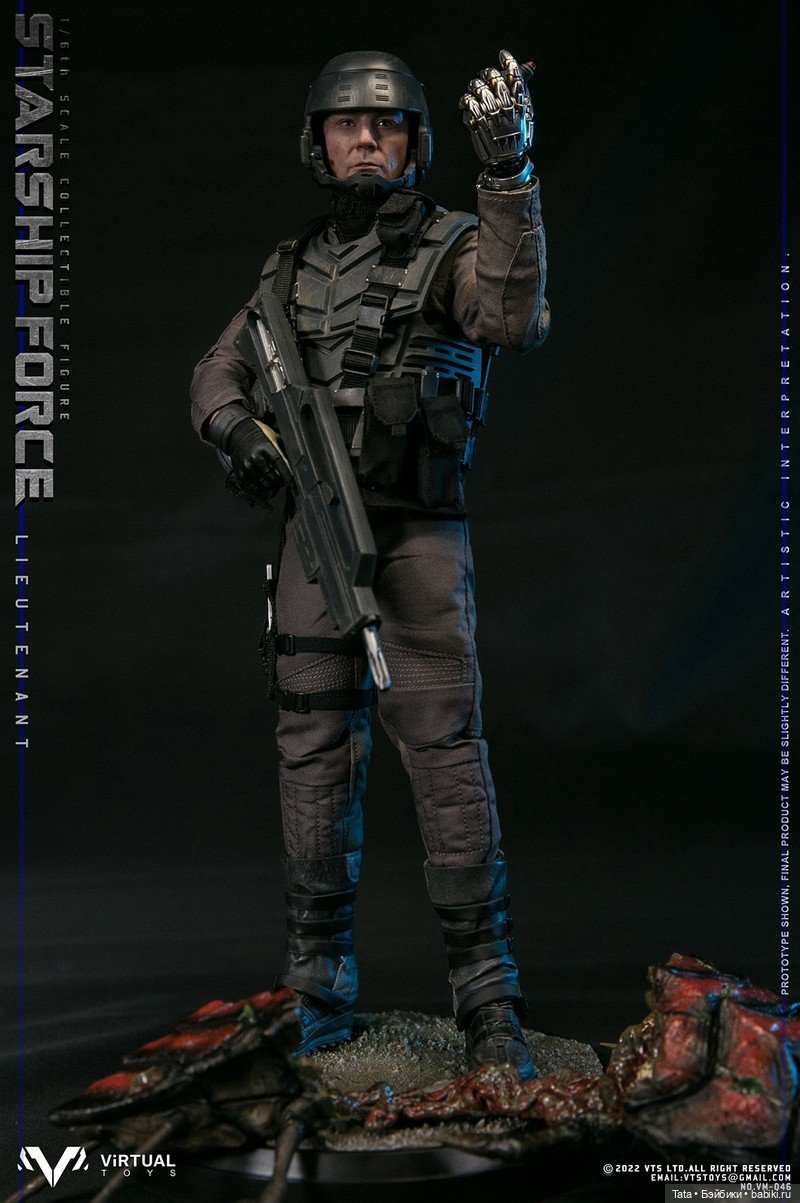 VTS Toys - Джин Расчек в масштабе 1/6 по мотивам фильма «Звёздный десант» (фото 5)