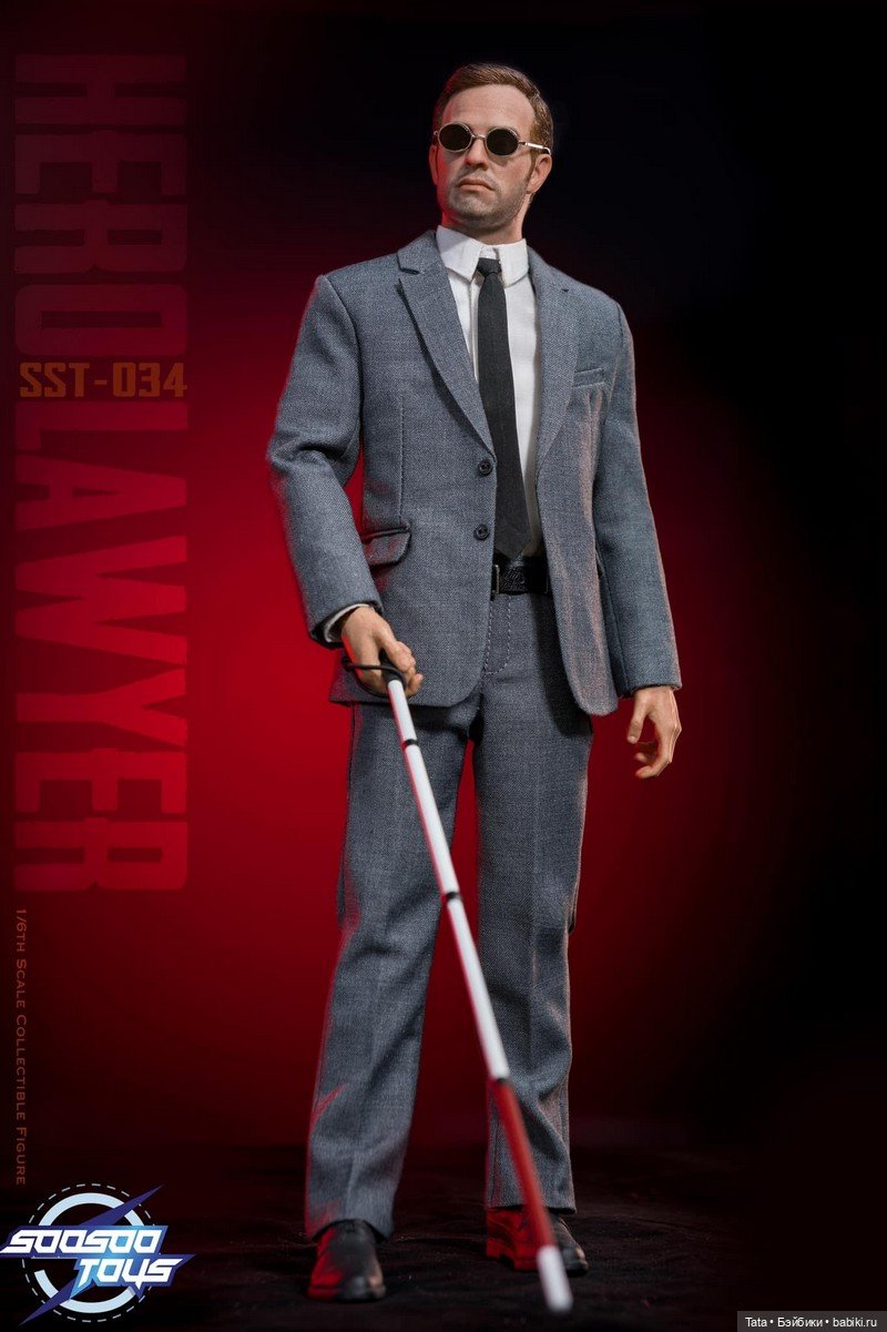 Soosootoys - фото обновлённой фигурки Мэтта Мёрдока в масштабе 1/6 (фото 2)