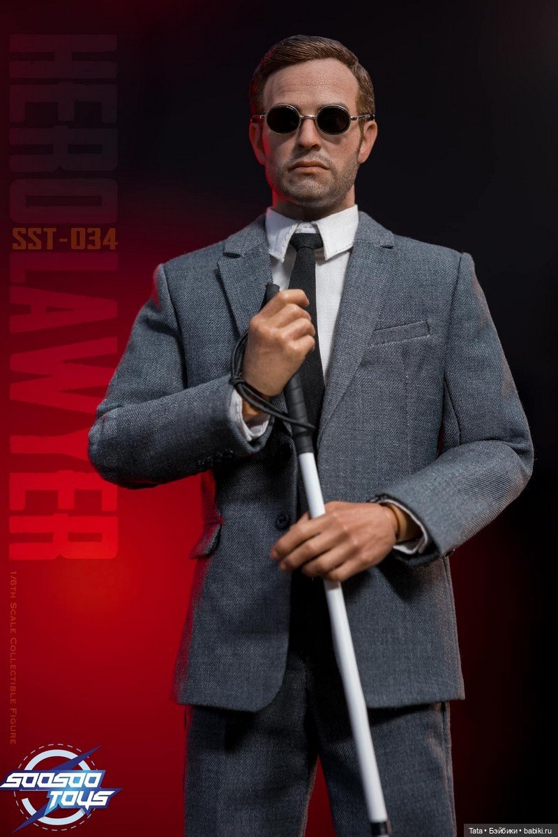 Soosootoys - фото обновлённой фигурки Мэтта Мёрдока в масштабе 1/6 (фото 3)