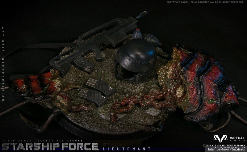 VTS Toys - Джин Расчек в масштабе 1/6 по мотивам фильма «Звёздный десант» (фото 6)