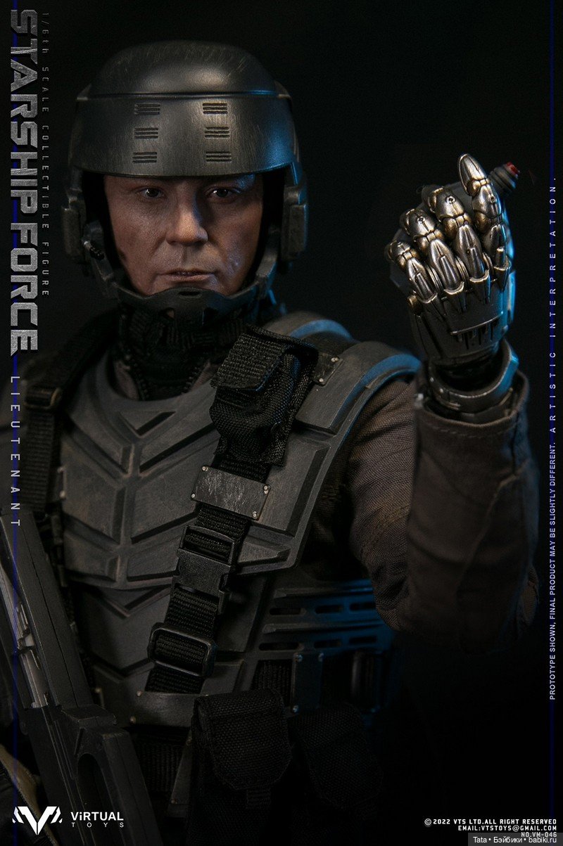 VTS Toys - Джин Расчек в масштабе 1/6 по мотивам фильма «Звёздный десант»