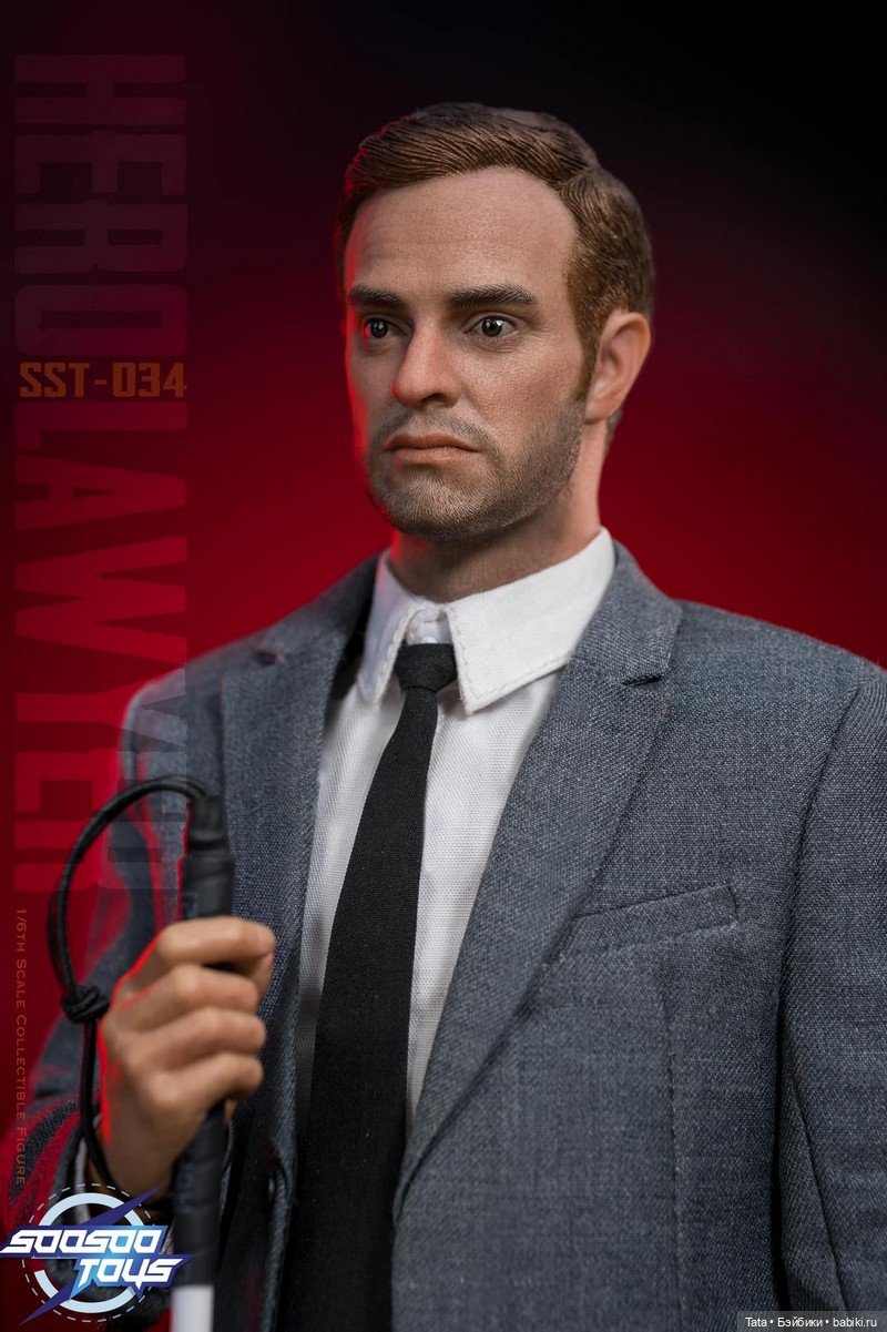 Soosootoys - фото обновлённой фигурки Мэтта Мёрдока в масштабе 1/6