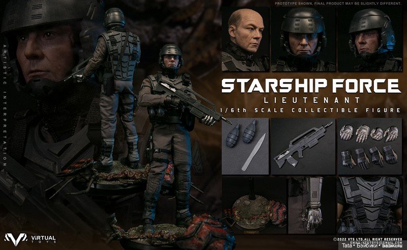 VTS Toys - Джин Расчек в масштабе 1/6 по мотивам фильма «Звёздный десант» (фото 7)