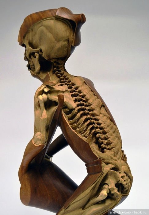 Скульптуры из дерева от канадского художника Мэскула Лассера (Maskull Lasserre) (фото 5)