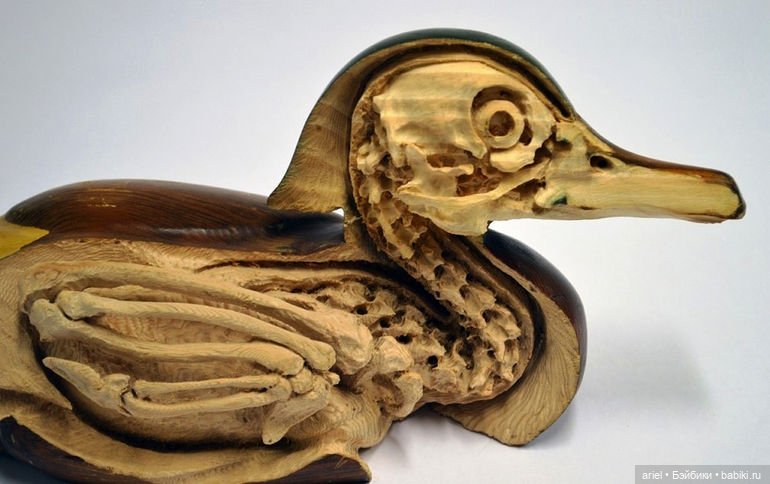 Скульптуры из дерева от канадского художника Мэскула Лассера (Maskull Lasserre)