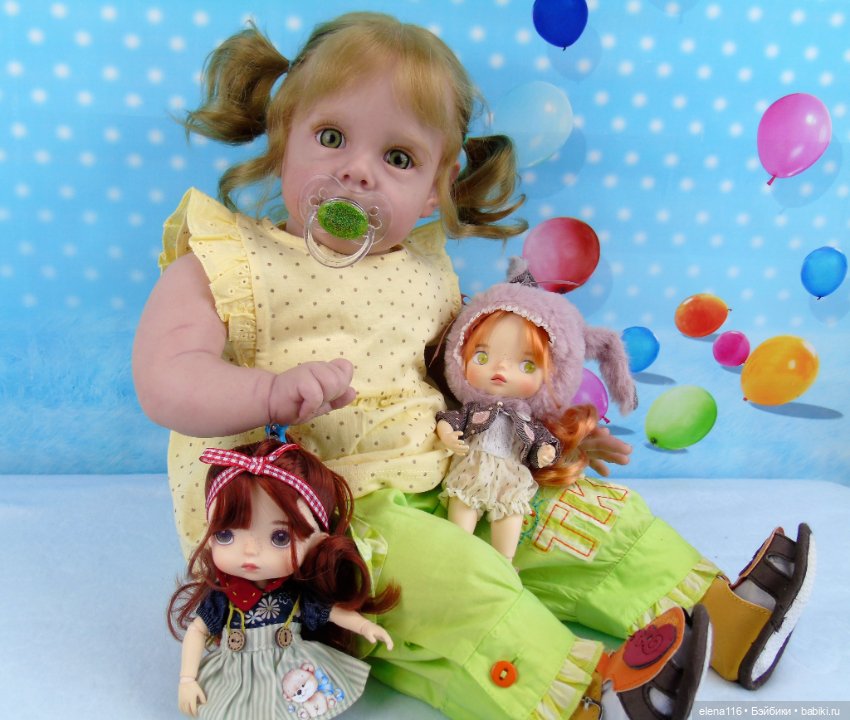 Маша с куклами играла — Куклы Реборн (Reborn): работы мастеров (фото 9)