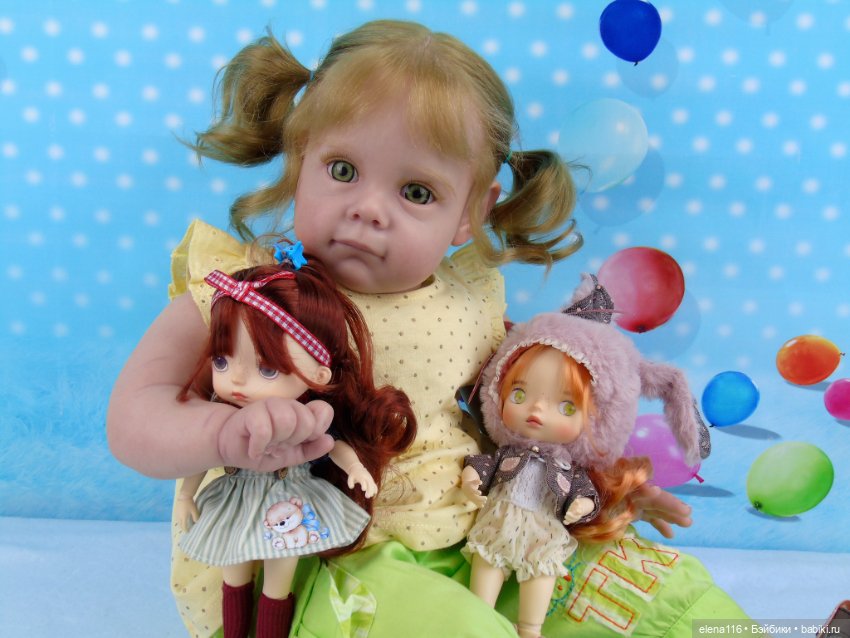 Маша с куклами играла — Куклы Реборн (Reborn): работы мастеров (фото 7)