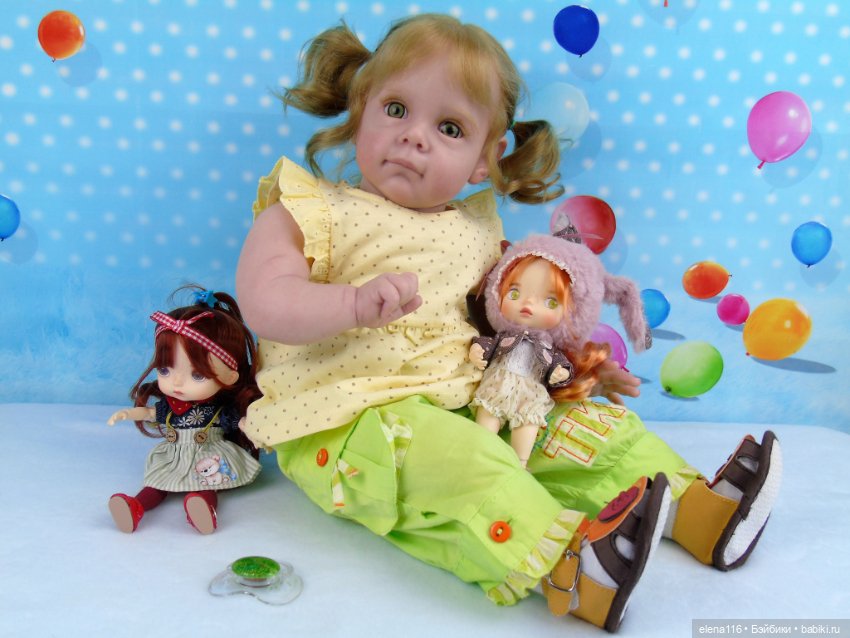Маша с куклами играла — Куклы Реборн (Reborn): работы мастеров (фото 6)