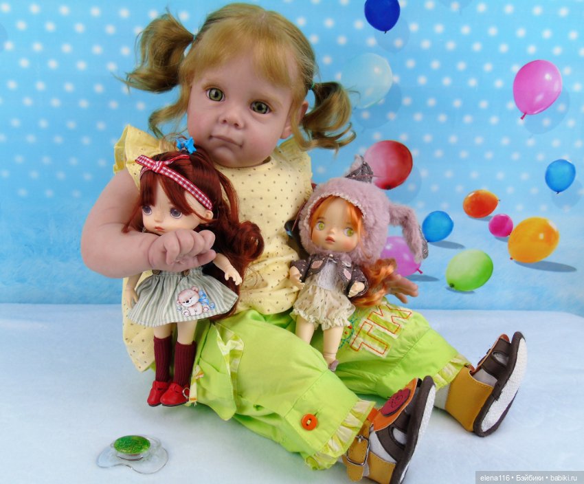 Маша с куклами играла — Куклы Реборн (Reborn): работы мастеров (фото 8)