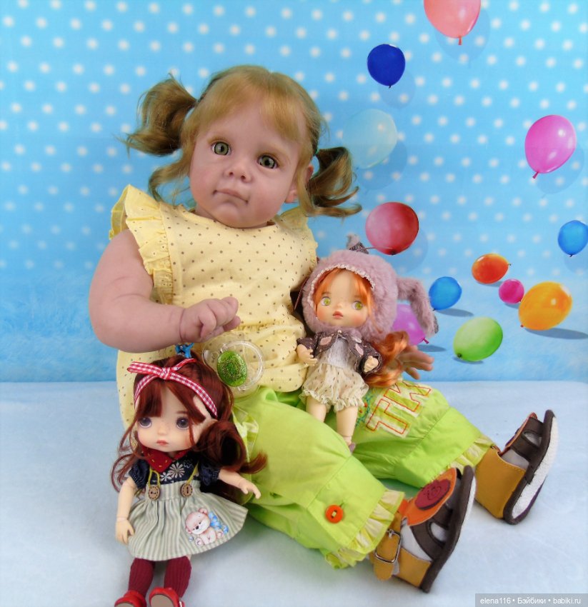 Маша с куклами играла — Куклы Реборн (Reborn): работы мастеров (фото 10)