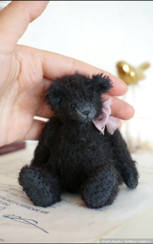 Мишка Лиан — Авторские мишки Тедди и друзья: фото (фото 4)