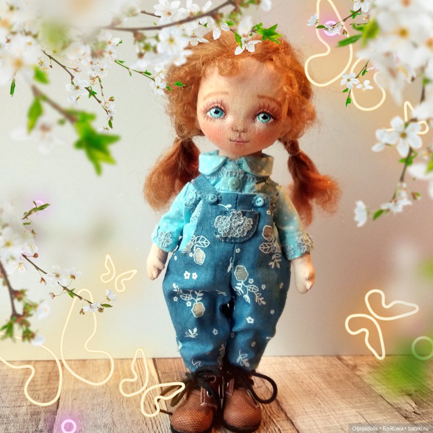 Хочу признаться — Авторские текстильные куклы: Вальдорфские (фото 10)
