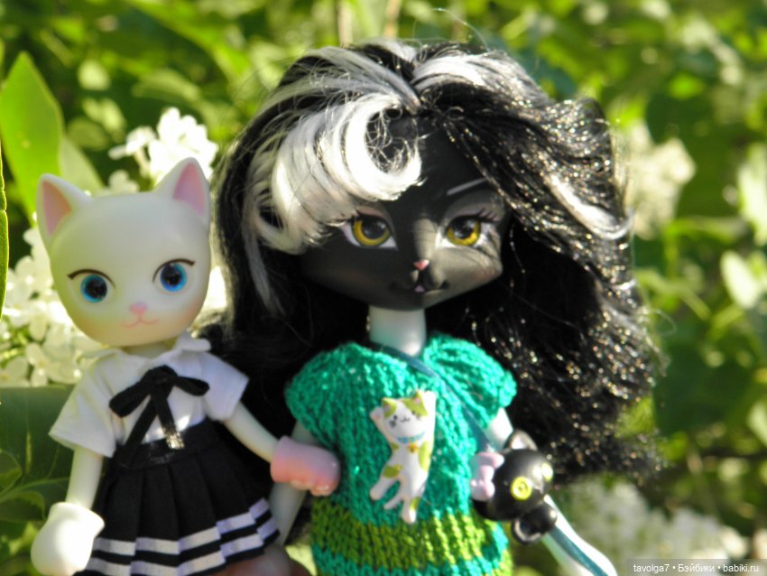 "Встреча котичек" — Азиатские виниловые куклы (разное): Китай (фото 5)