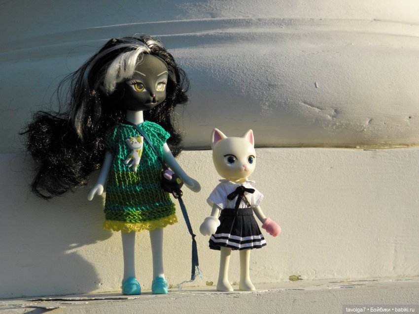 "Встреча котичек" — Азиатские виниловые куклы (разное): Китай