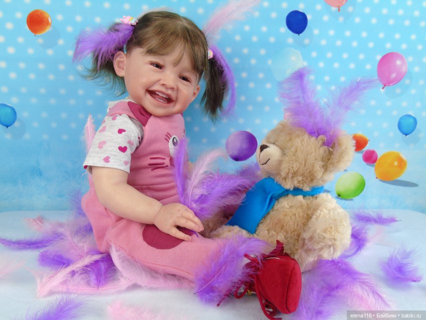 Маленькое пёрышко — Куклы Реборн (Reborn): работы мастеров (фото 7)