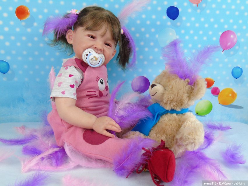 Маленькое пёрышко — Куклы Реборн (Reborn): работы мастеров (фото 6)